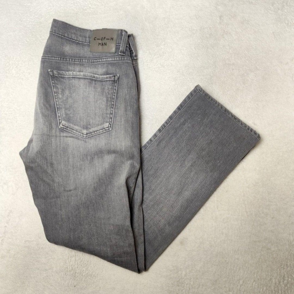 Citizens‎ Of Humanity Jeans Mens 36x32 Gray Gage Straight Slim Stone Wash USA